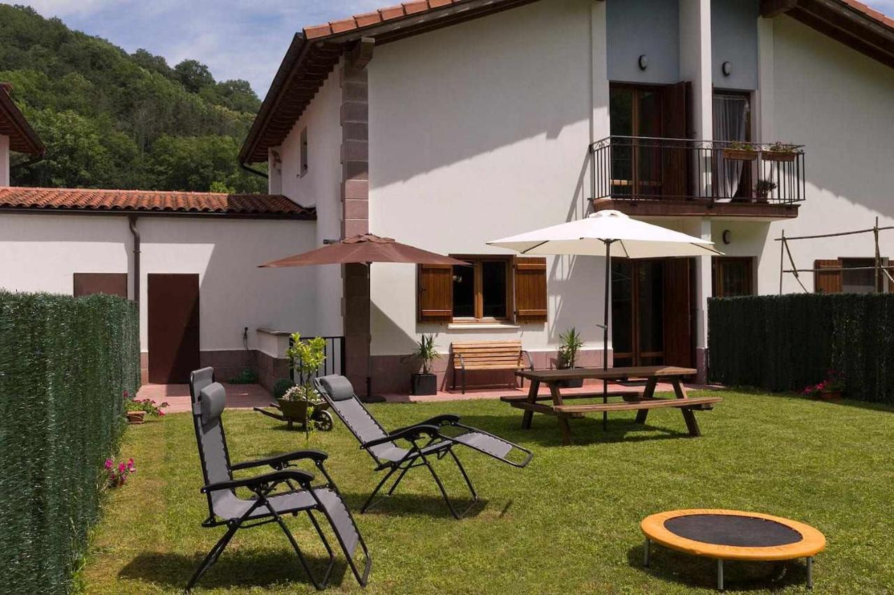 Casa Iparraitz Casa Con Encanto Y Hermoso Jardin Villa Etxalar Eksteriør billede