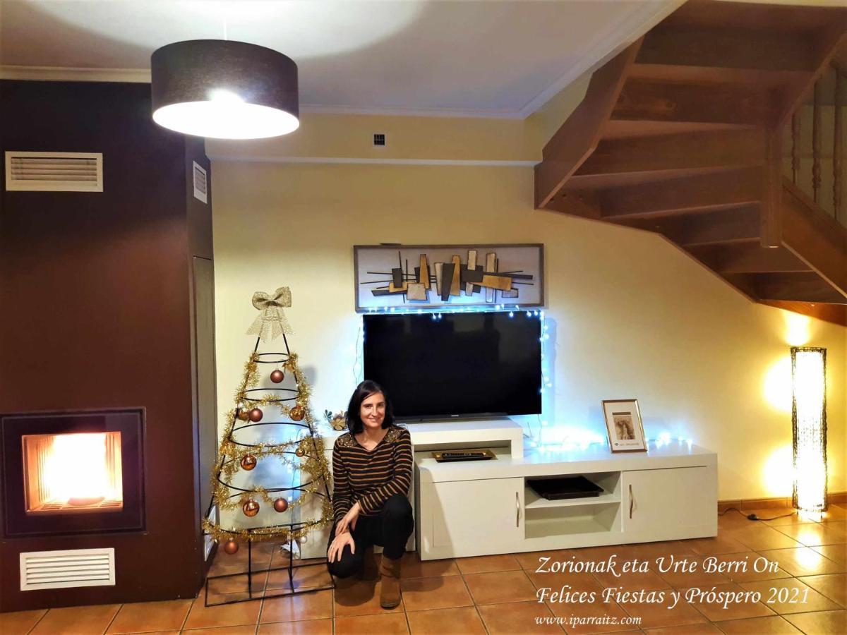 Casa Iparraitz Casa Con Encanto Y Hermoso Jardin Villa Etxalar Eksteriør billede